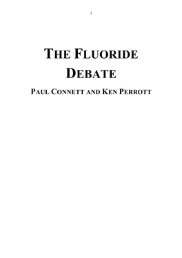 The Fluoride Debate