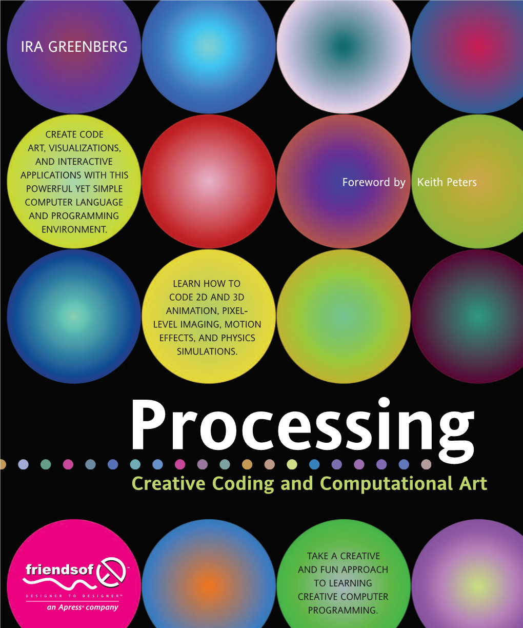 Processing: Creative Coding and Computational Art