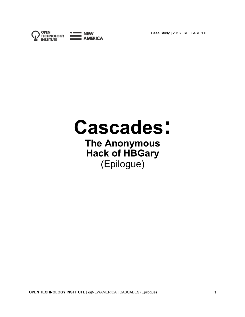 Cascades: the Anonymous Hack of Hbgary (Epilogue)