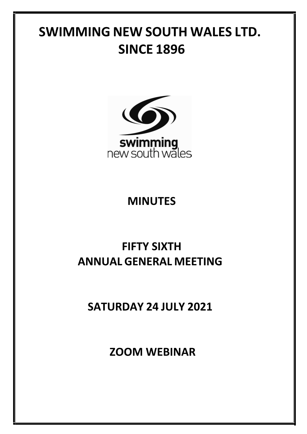 Minutes 56Th Annual General Meeting