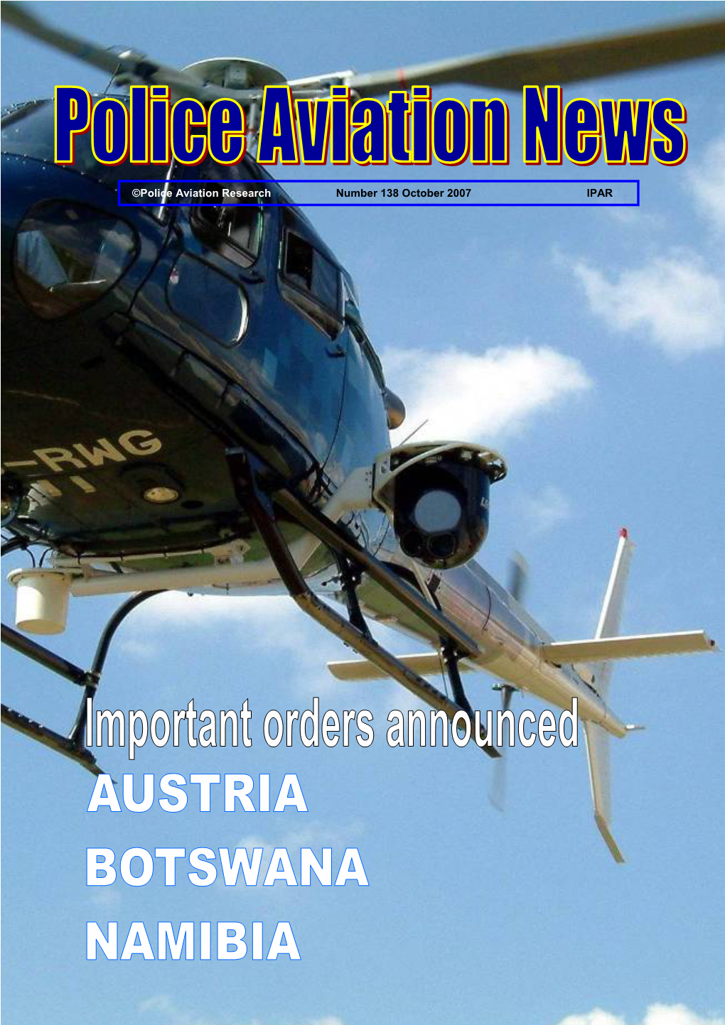 Police Aviation News October 2007