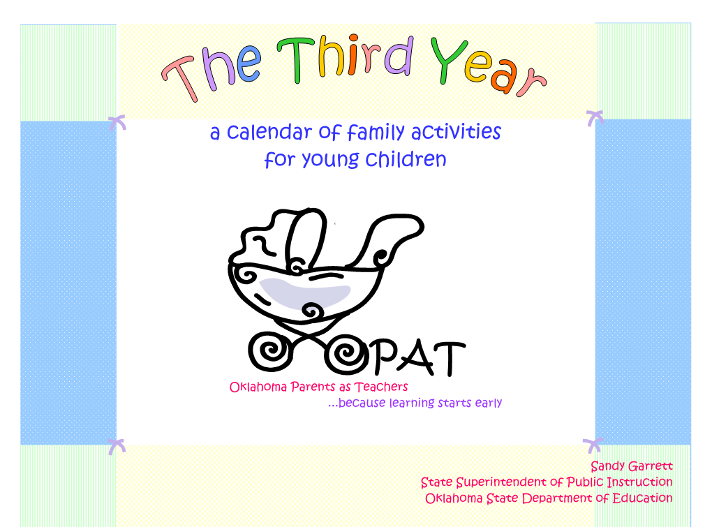 Third Year Calendar Revised