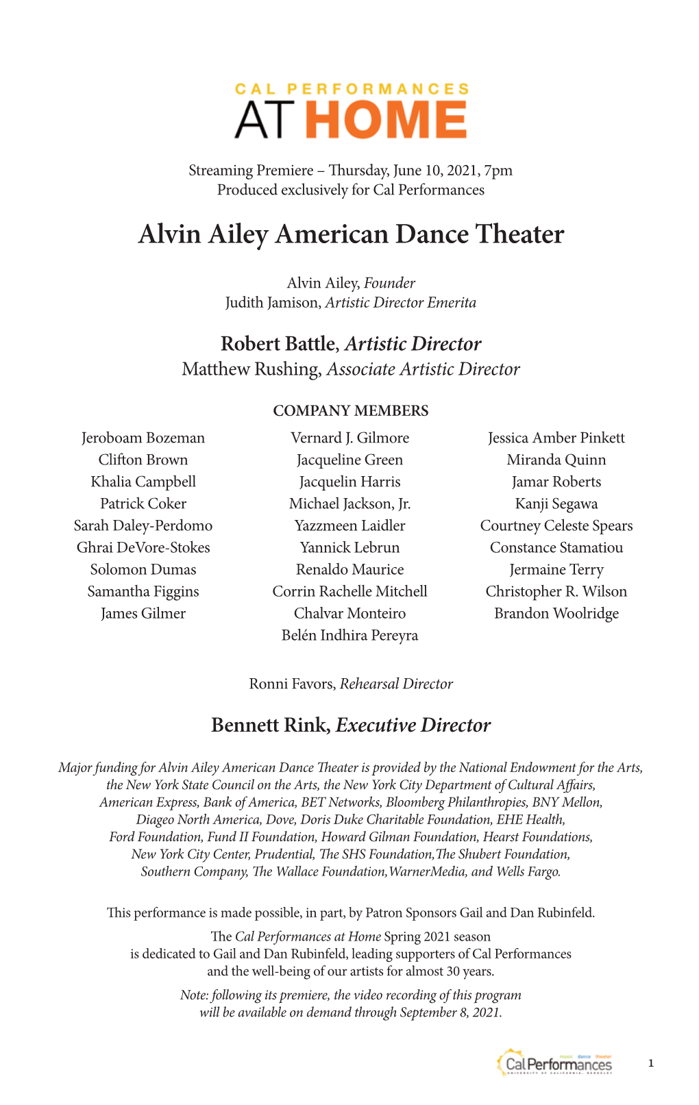 Alvin Ailey American Dance Theater