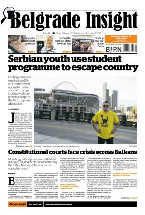 BELGRADE INSIGHT IS PUBLISHED by 0 1 Credo