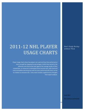 2011-12 NHL Player Usage Charts