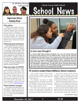 November 10, 2017 H-90 School News Mcneely Continued from Page 1