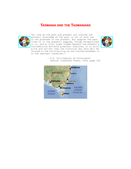Tasmania and the Tasmanians