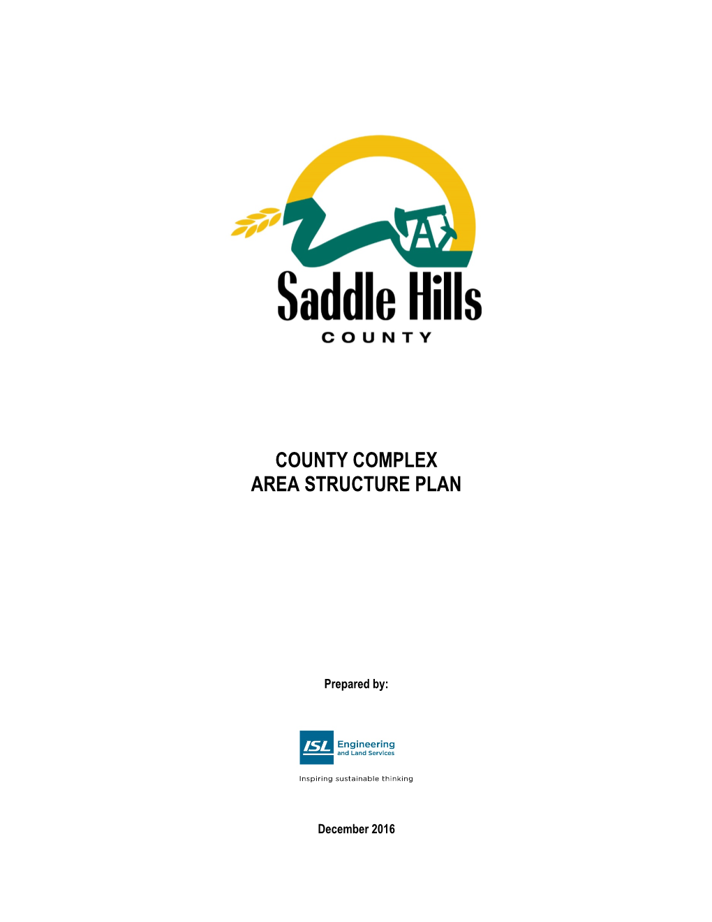 County Complex Area Structure Plan