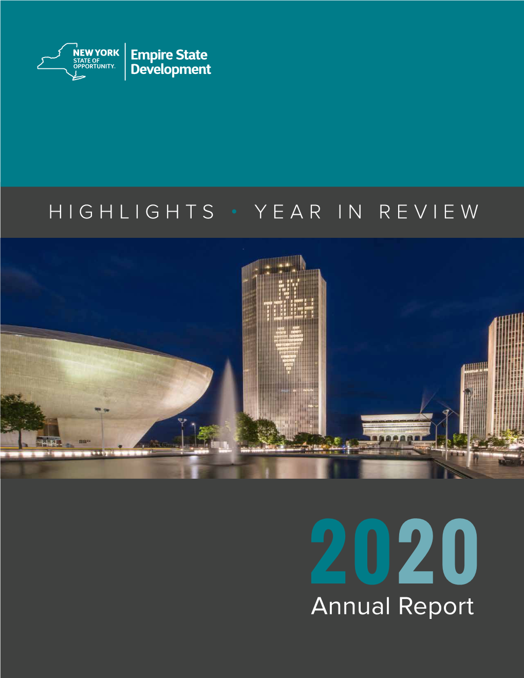 Annual Report Table of Contents