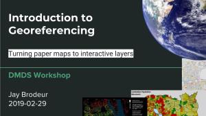 Introduction to Georeferencing