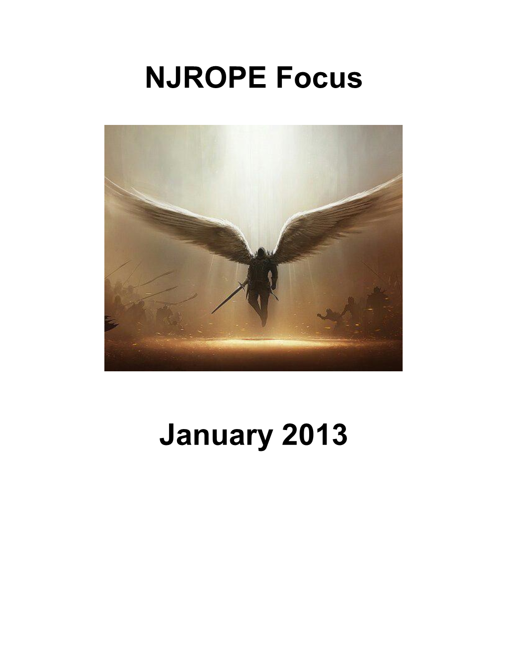 NJROPE Focus January 2013