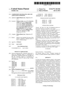 (12) United States Patent (10) Patent No.: US 8,771,763 B2 Asiedu Et Al