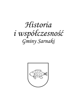 Gminy Sarnaki Wydawca: Gmina Sarnaki 08-220 Sarnaki, Ul
