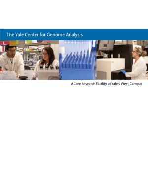 The Yale Center for Genome Analysis