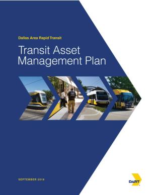 DART Transit Asset Management Plan