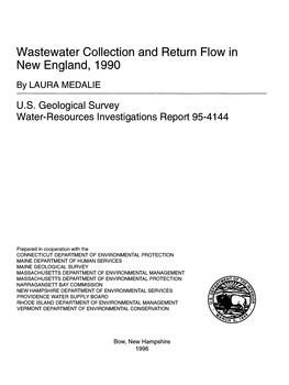 Wastewater Collection and Return Flow in New England, 1990