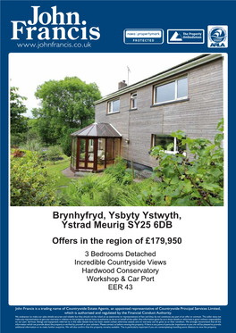 Brynhyfryd, Ysbyty Ystwyth, Ystrad Meurig SY25