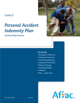 Personal Accident Indemnity Plan Accident-Only Insurance