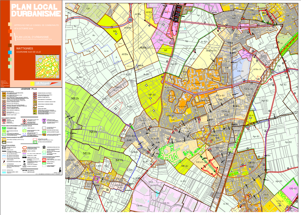 Plan Local D'urbanisme De Wattignies