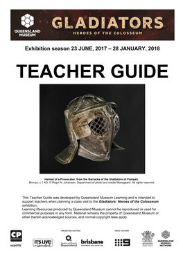 Gladiators-Teacher-Guide.Pdf