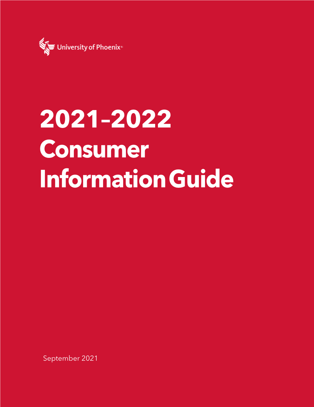 2021–2022 Consumer Information Guide