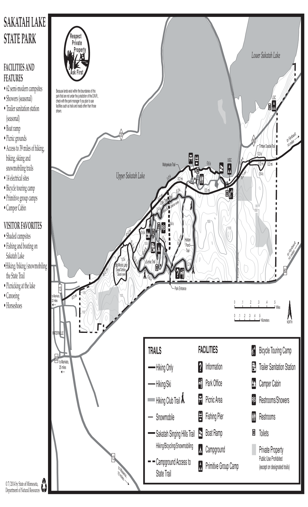 Sakatah Lake State Park