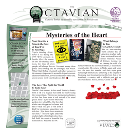 Upcoming Events at Octavia Books