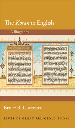 The Koran in English : a Biography / Bruce B