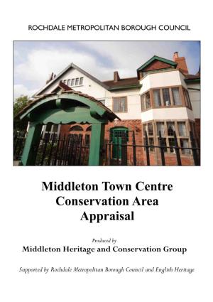 Middleton Town Centre Conservation Area Appraisal
