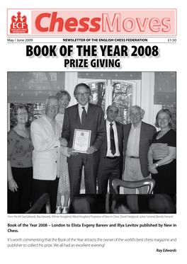 Book of the Year 2008 Prize Giving