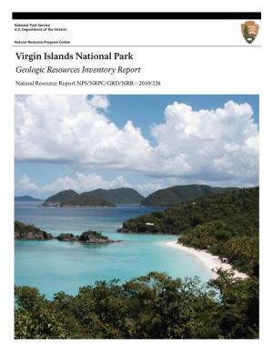 Virgin Islands National Park Geologic Resources Inventory Report
