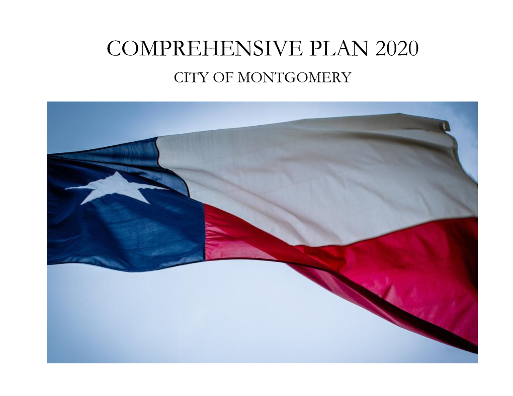 Montgomery Texas Comprehensive Plan 2020 (Adopted)