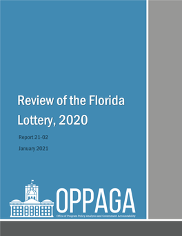 Review of the Florida Lottery 2020