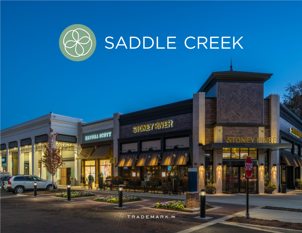Saddle Creek Is the Market Dominant Lifestyle and Specialty Retail Center in the Memphis MSA with Over 70% of Its Retailers Unique to the Memphis Market