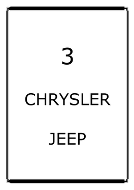 Chrysler/Jeep 3