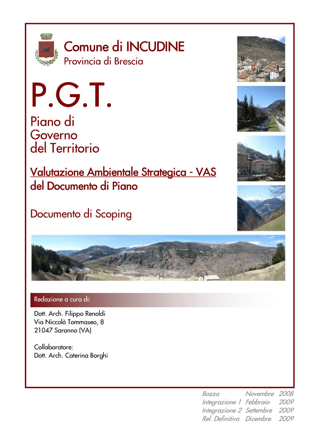 P.G.T. Piano Di Governo Del Territorio