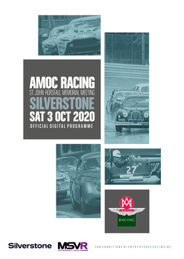 Silverstone Sat 3 Oct 2020 Official Digital Programme