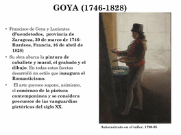 Goya (1746-1828)