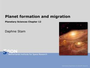 Planet Formation and Migration