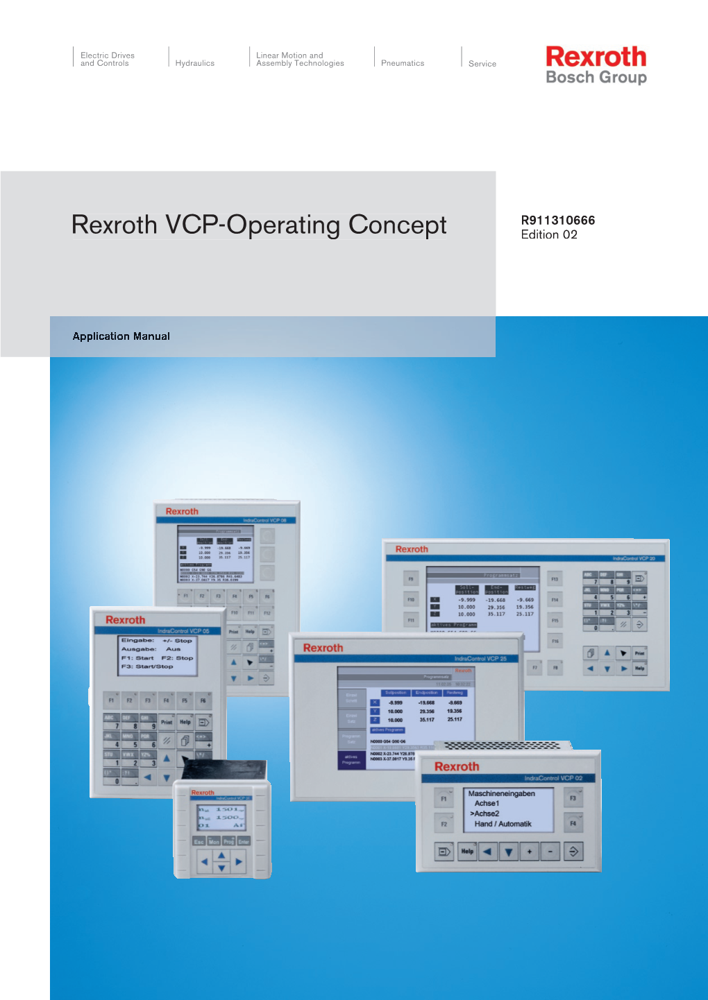Rexroth VCP-Operating Concept Edition 02