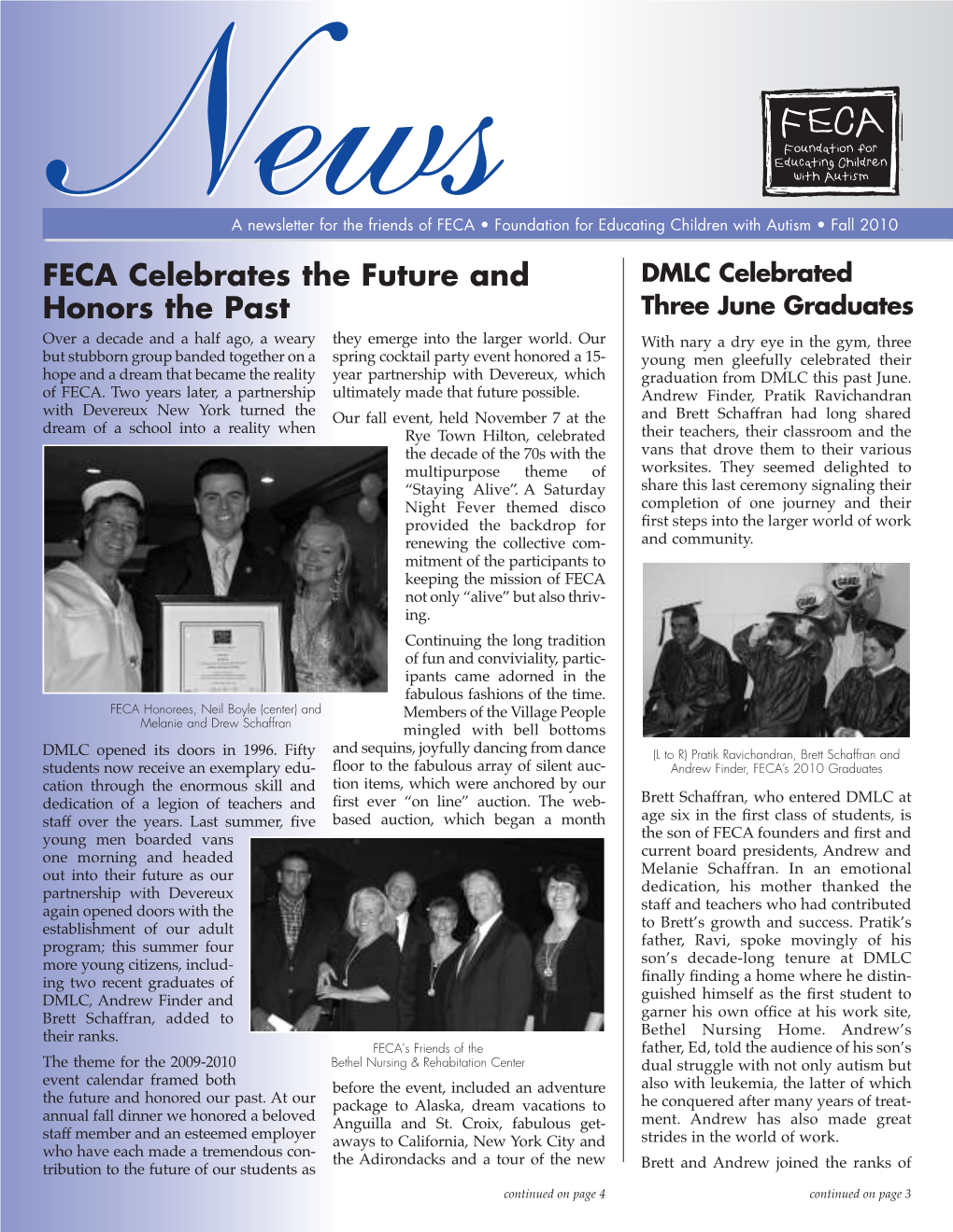 Fall 2010 Newsletter