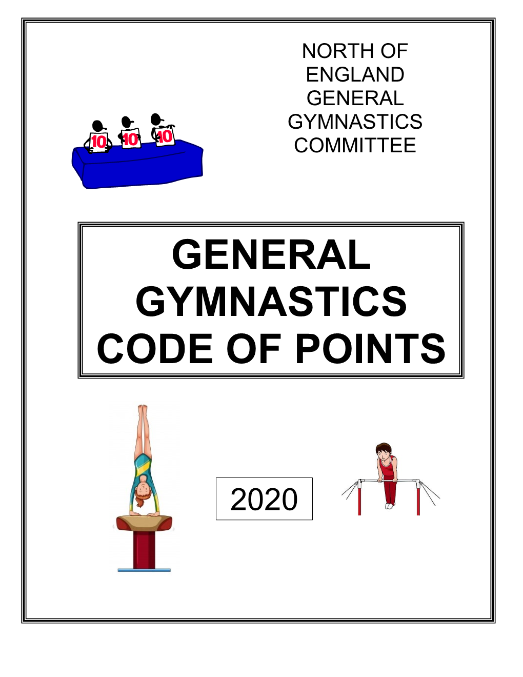 General Gymnastics Code of Points