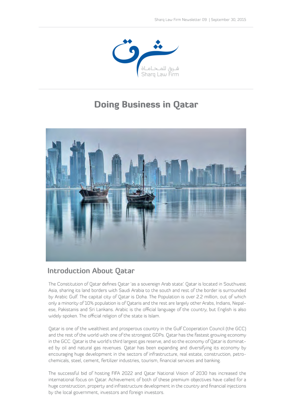 Doing Business in Qatar