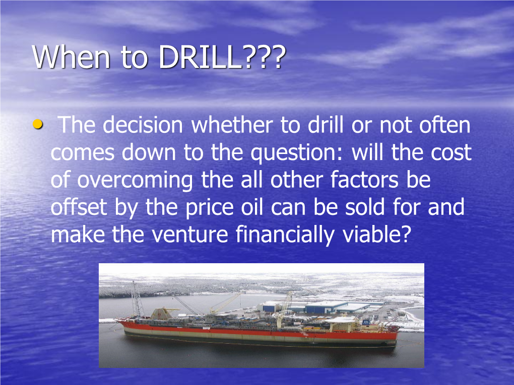 Resources OIL Part II NOTES File