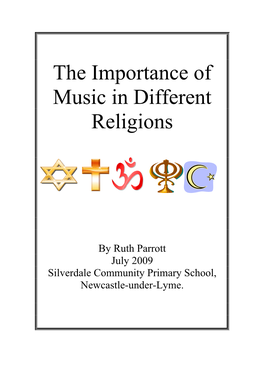 The Importance of Music in Different Religions