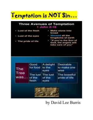 Temptation Is NOT Sin…