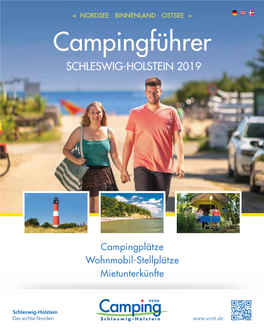 Campingführer SCHLESWIG-HOLSTEIN 2019