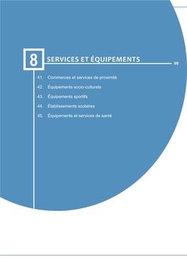 8 Services Et Équipements