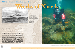 NARVIK – Norwegian Eldorado for Wreck-Divers Wrecks of Narvik