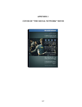 Appendix 1 Cover of “The Social Network” Movie